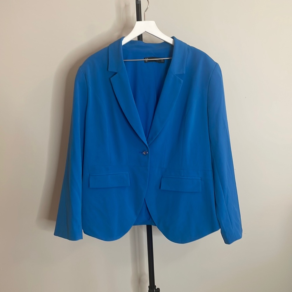 Plus Size Blazer and Pant Set | Electric Blue Color | Never worn